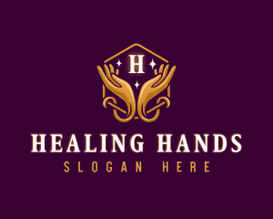 Massage Hand Spa logo design