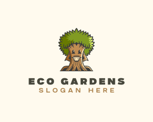 Eco Tree Garden  logo design