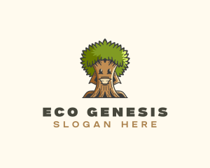 Eco Tree Garden  logo design