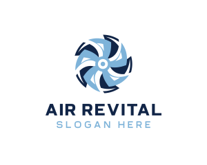 Industrial Fan Ventilation logo design