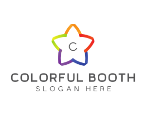 Colorful Cute Star logo design