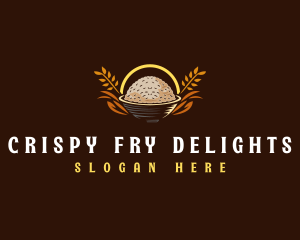 Biryani Rice Bowl logo design