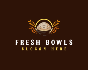 Biryani Rice Bowl logo design