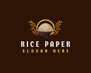 Biryani Rice Bowl logo design