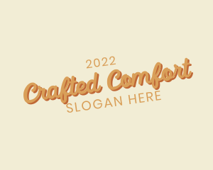 Retro Cursive Brand logo design