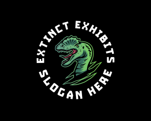 Prehistoric Wild Dinosaur  logo