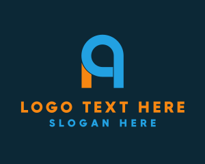 Simple Generic Letter AQ logo