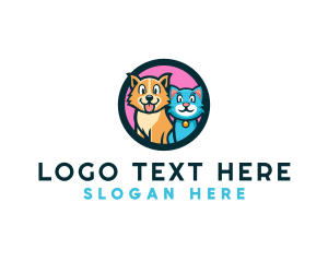 Cat Dog Veterinarian logo