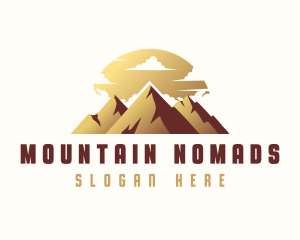 Mountain Outdoor Travel logo design