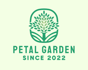 Landscaping Tree Plant logo design