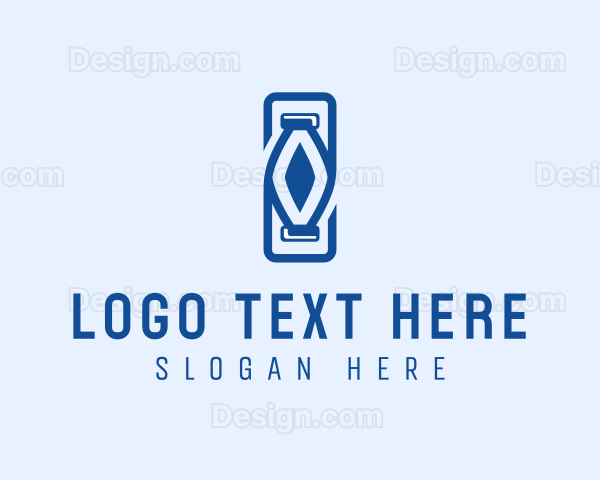 Milk Bottle Drink Logo