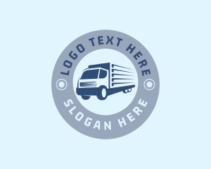 Logistics Truck Delivery logo