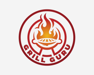 Grilled Barbecue Restaurant logo
