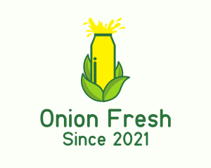 Natural Lemon Juice logo design