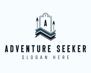 Adventure Arrow Camp logo design