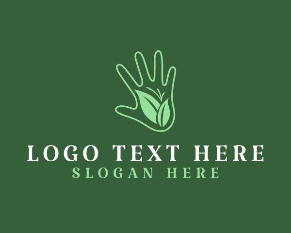 Vegetarian logo example 4