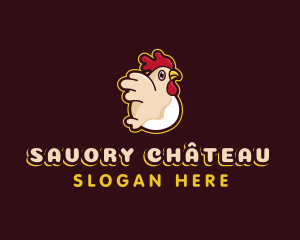 Chicken Egg Poultry logo design