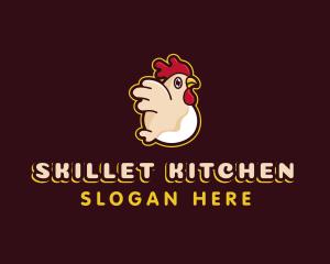 Chicken Egg Poultry logo design