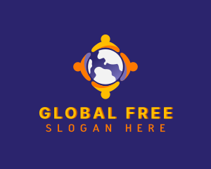 Global Community Charity logo design