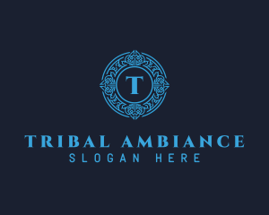 Tribal Pattern Ornament  logo design