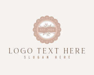 Floral Doily Cafe logo