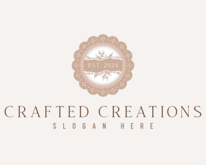 Feminine Floral Doily logo design