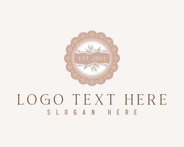 Doily logo example 1