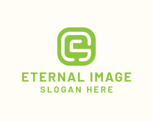 GS Green Icon logo design