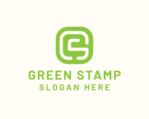 GS Green Icon logo design