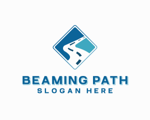 Highway Pavement Road logo design