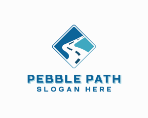 Highway Pavement Road logo design