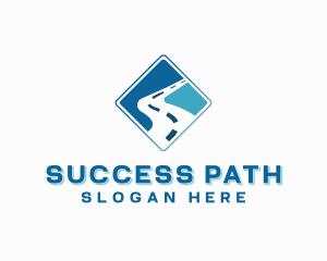 Highway Pavement Road logo design