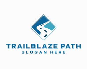 Highway Pavement Road logo design