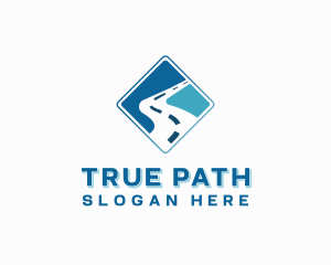 Highway Pavement Road logo design