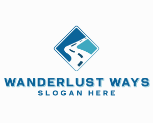 Highway Pavement Road logo design