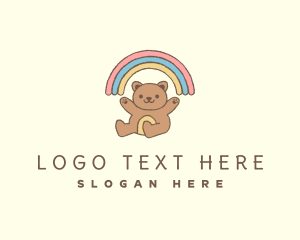 Teddy Bear Rainbow logo