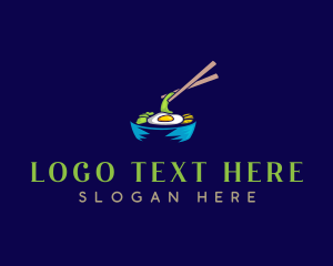 Korean Asian Food logo