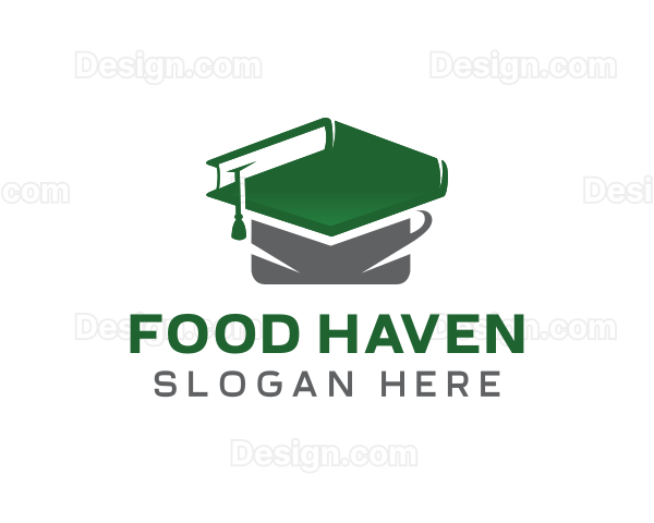 Graduation Education Book Logo