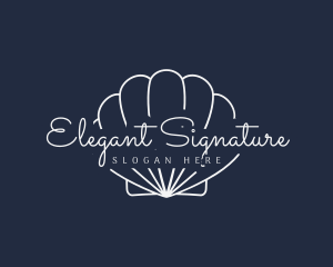 Luxurious Clam Company logo design