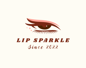 Sparkling Beauty Eyelash logo design