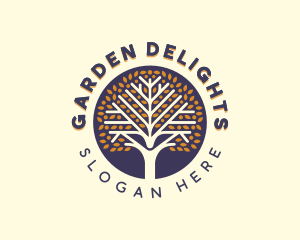 Arborist Tree Gardening logo design