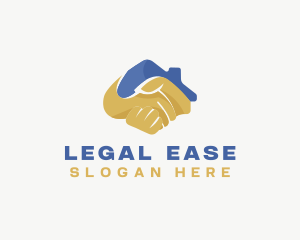 Handshake Real Estate Agreement Logo