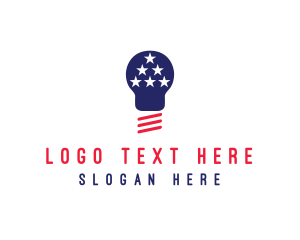 USA Light Bulb  logo