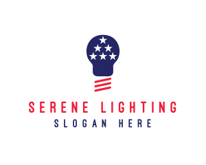 USA Light Bulb  logo