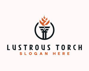 Torch Flame Consulting logo design