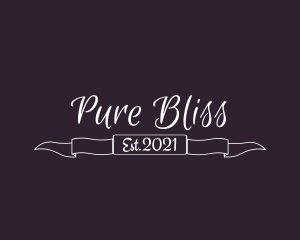 Elegant Banner Boutique logo design