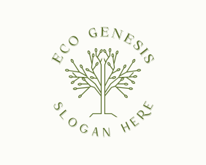 Eco Tree Horticulture  logo design