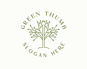 Eco Tree Horticulture  logo design