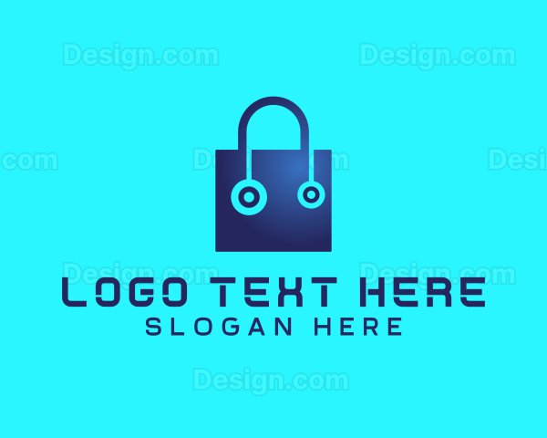 Tech Digital Shopping Logo