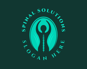 Body Spine Chiropractor logo design